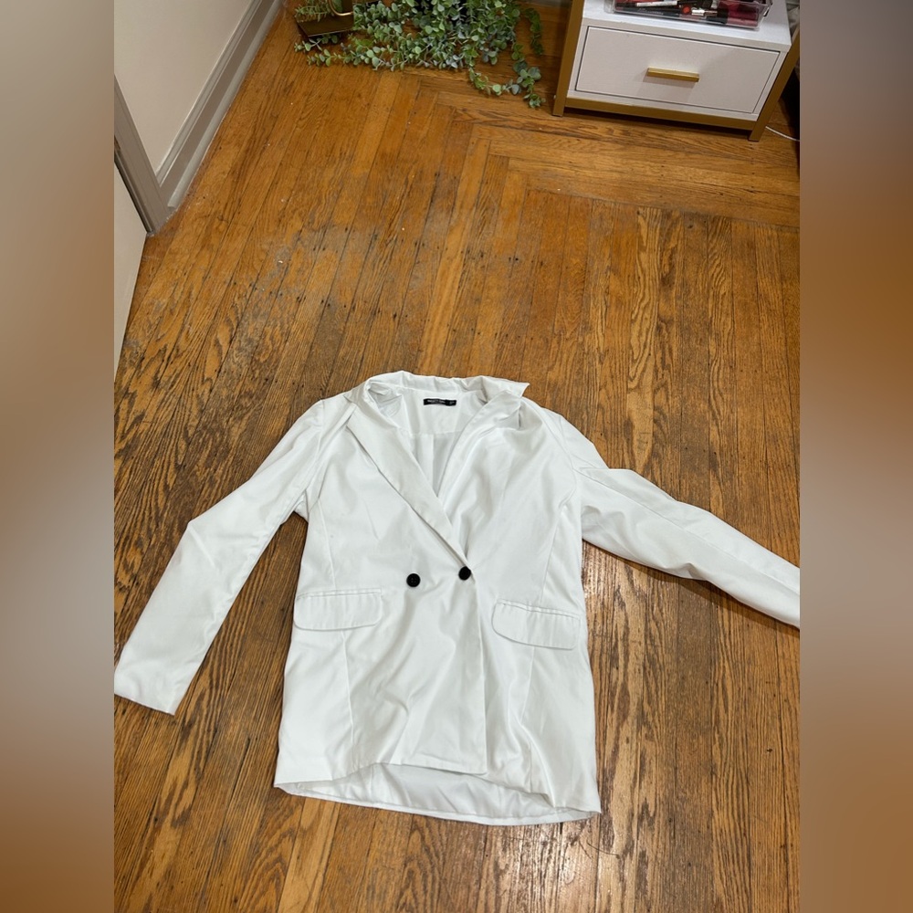 Nasty Gal White Blazer
